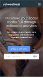 Mobile Screenshot of api.retweetrank.com